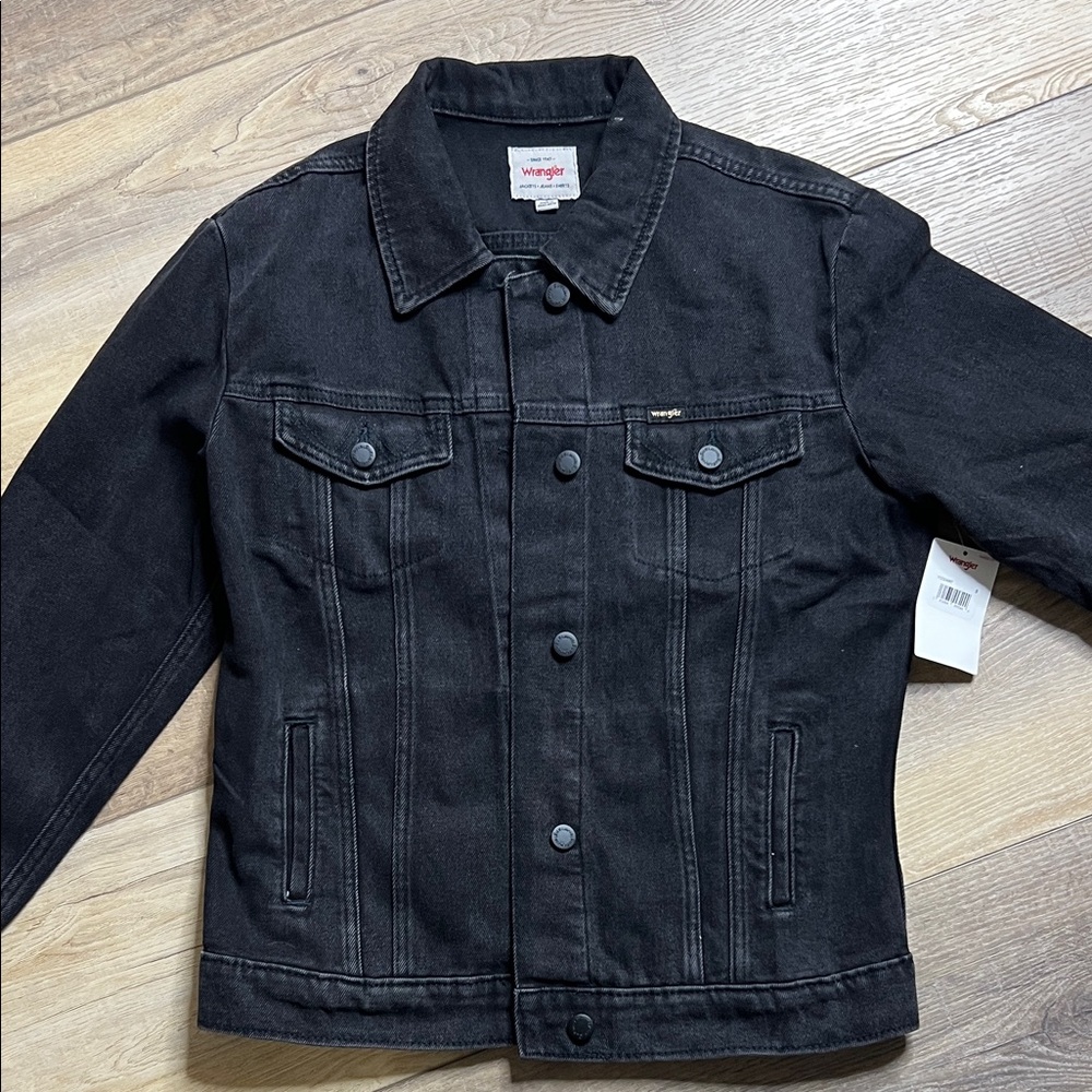 Wrangler Classic Black Denim Jacket